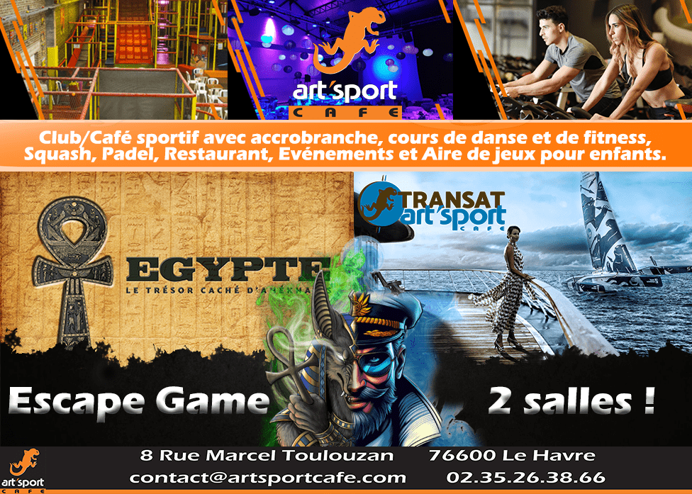 Escape Game le Havre Art'Sport Café